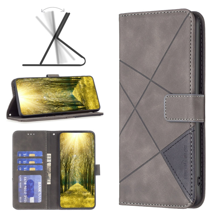 Magnetic Buckle Rhombus Texture Leather Phone Case, For vivo Y35 / Y22, For Xiaomi Redmi A1, For Samsung Galaxy A04 4G, For Samsung Galaxy A23e 5G