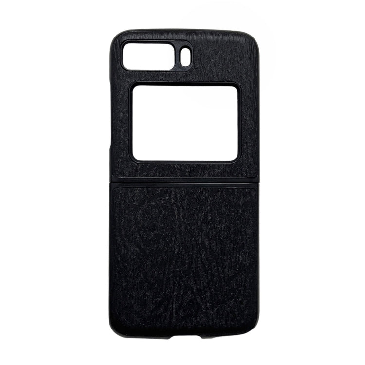 Wood Texture PU Phone Case, For Motorola Moto Razr 2022