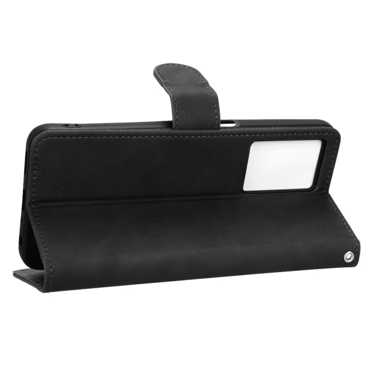 Skin Feel Magnetic Flip Leather Phone Case, For Realme V23 5G / OPPO A57 5G, For vivo Y22s / Y35, For Cubot X50, For Motorola Edge 30 Lite / 30 Neo, For Samsung Galaxy A23e 5G / A23 5G / A23s JP Version, For Sony Xperia 5 IV
