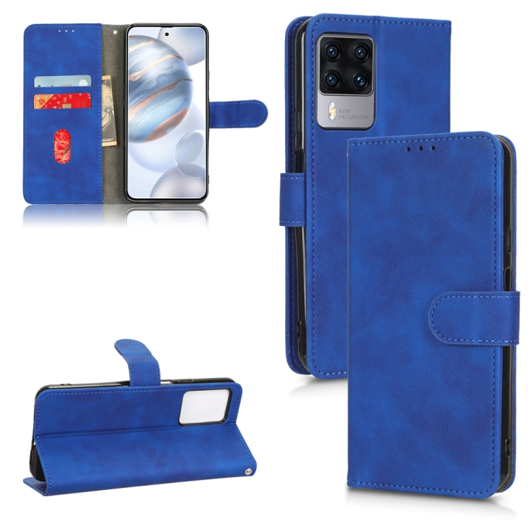 Skin Feel Magnetic Flip Leather Phone Case, For Realme V23 5G / OPPO A57 5G, For vivo Y22s / Y35, For Cubot X50, For Motorola Edge 30 Lite / 30 Neo, For Samsung Galaxy A23e 5G / A23 5G / A23s JP Version, For Sony Xperia 5 IV
