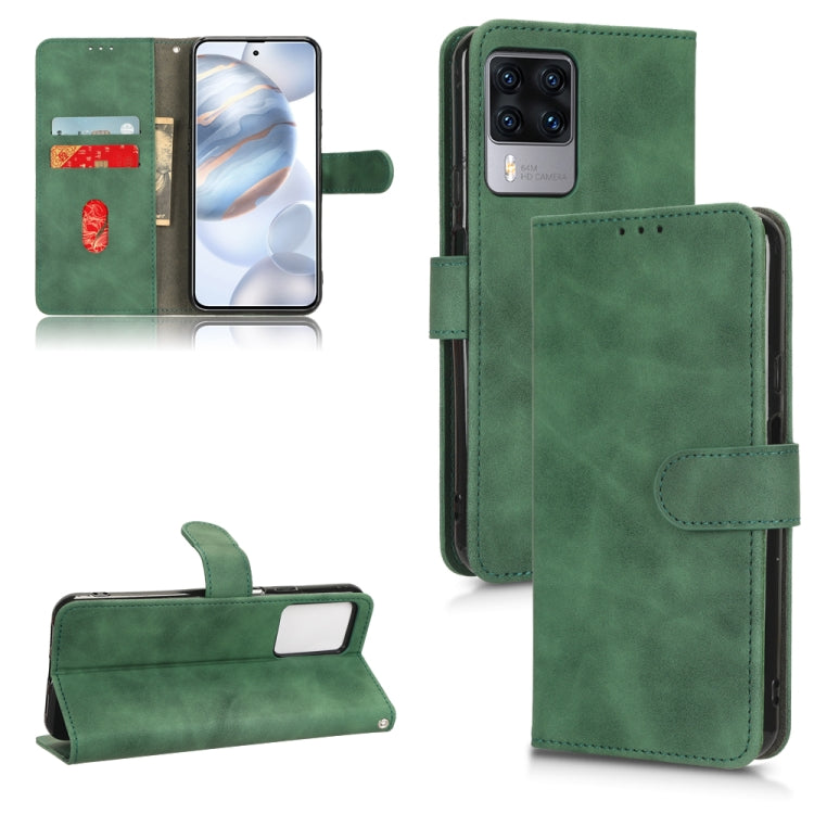 Skin Feel Magnetic Flip Leather Phone Case, For Realme V23 5G / OPPO A57 5G, For vivo Y22s / Y35, For Cubot X50, For Motorola Edge 30 Lite / 30 Neo, For Samsung Galaxy A23e 5G / A23 5G / A23s JP Version, For Sony Xperia 5 IV