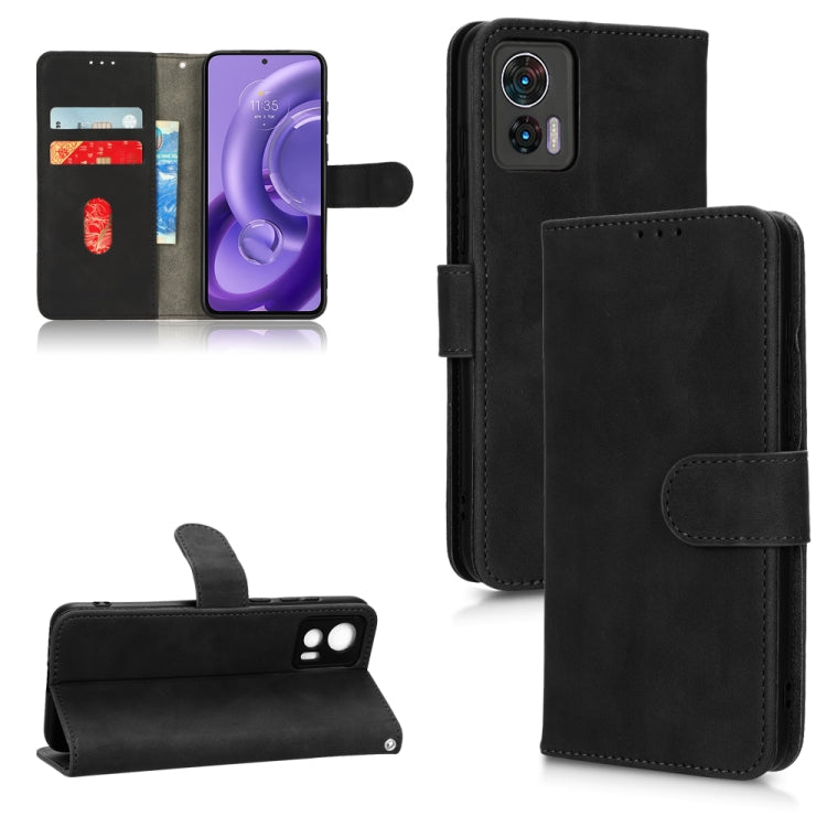 Skin Feel Magnetic Flip Leather Phone Case, For Realme V23 5G / OPPO A57 5G, For vivo Y22s / Y35, For Cubot X50, For Motorola Edge 30 Lite / 30 Neo, For Samsung Galaxy A23e 5G / A23 5G / A23s JP Version, For Sony Xperia 5 IV