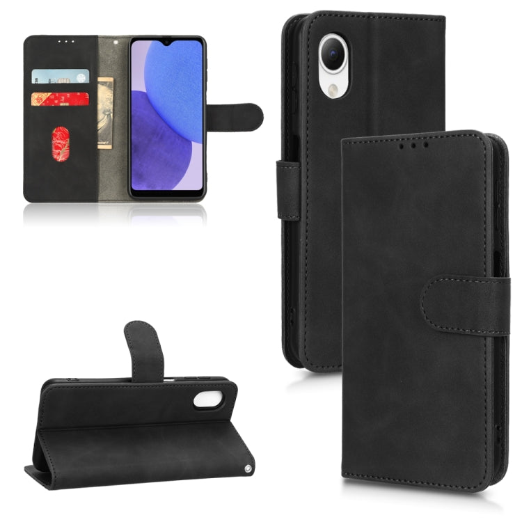 Skin Feel Magnetic Flip Leather Phone Case, For Realme V23 5G / OPPO A57 5G, For vivo Y22s / Y35, For Cubot X50, For Motorola Edge 30 Lite / 30 Neo, For Samsung Galaxy A23e 5G / A23 5G / A23s JP Version, For Sony Xperia 5 IV