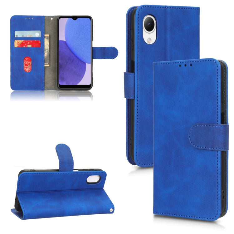 Skin Feel Magnetic Flip Leather Phone Case, For Realme V23 5G / OPPO A57 5G, For vivo Y22s / Y35, For Cubot X50, For Motorola Edge 30 Lite / 30 Neo, For Samsung Galaxy A23e 5G / A23 5G / A23s JP Version, For Sony Xperia 5 IV