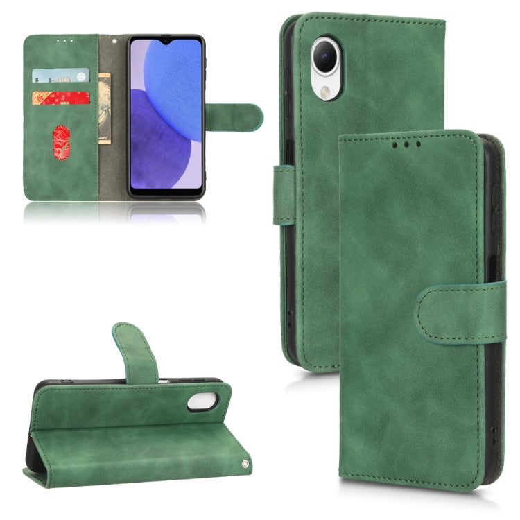 Skin Feel Magnetic Flip Leather Phone Case, For Realme V23 5G / OPPO A57 5G, For vivo Y22s / Y35, For Cubot X50, For Motorola Edge 30 Lite / 30 Neo, For Samsung Galaxy A23e 5G / A23 5G / A23s JP Version, For Sony Xperia 5 IV
