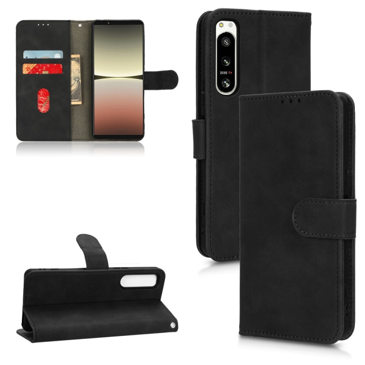 Skin Feel Magnetic Flip Leather Phone Case, For Realme V23 5G / OPPO A57 5G, For vivo Y22s / Y35, For Cubot X50, For Motorola Edge 30 Lite / 30 Neo, For Samsung Galaxy A23e 5G / A23 5G / A23s JP Version, For Sony Xperia 5 IV