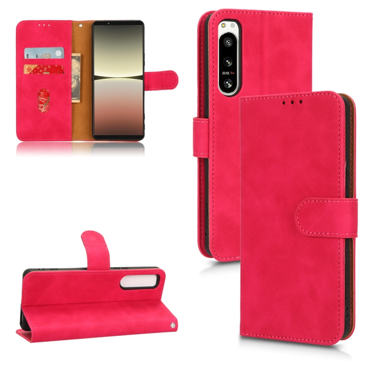 Skin Feel Magnetic Flip Leather Phone Case, For Realme V23 5G / OPPO A57 5G, For vivo Y22s / Y35, For Cubot X50, For Motorola Edge 30 Lite / 30 Neo, For Samsung Galaxy A23e 5G / A23 5G / A23s JP Version, For Sony Xperia 5 IV