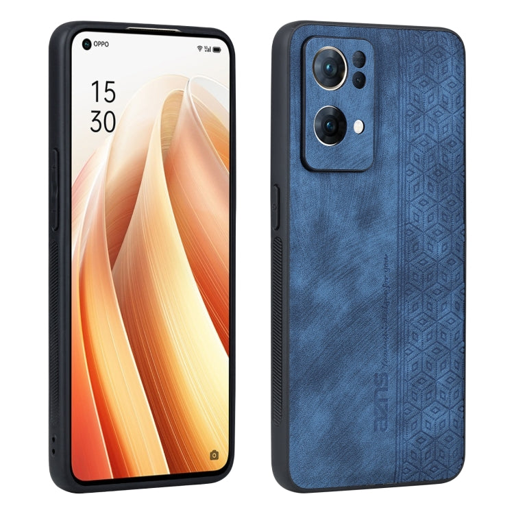 AZNS 3D Embossed Skin Feel Phone Case, For OPPO Reno8 Pro, For OPPO Reno7 5G, For OPPO Reno7 Global, For OPPO Reno7 Pro 5G, For OPPO Reno7 SE 5G, For OPPO K10 5G, For OPPO A57 5G / A77 5G / Realme Q5i / V23, For vivo X80 Pro