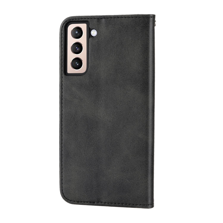 Cubic Grid Calf Texture Magnetic Closure Leather Phone Case, For Samsung Galaxy S22 5G, For Samsung Galaxy S22+ 5G, For Samsung Galaxy S22 Ultra 5G, For Samsung Galaxy S21 5G, For Samsung Galaxy S21+ 5G, For Samsung Galaxy S21 FE 5G                    ...