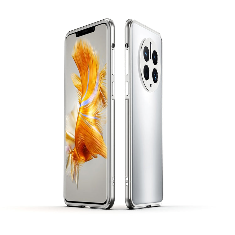 LK Aurora Metal Phone Frame with Lens Cover, For Huawei Mate 50 Pro