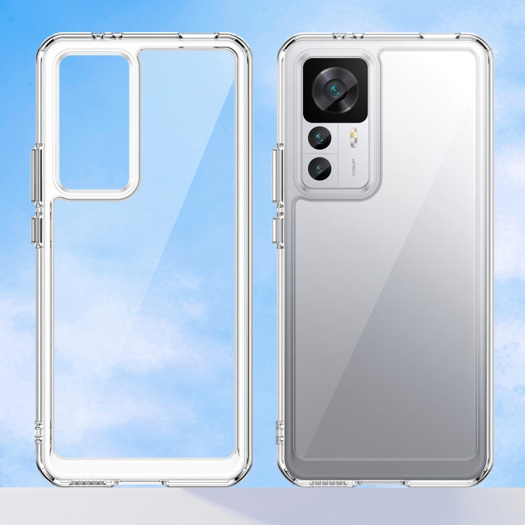 Colorful Series Acrylic + TPU Phone Case, For Huawei Mate 50E, For Xiaomi Redmi K50 Ultra/Xiaomi 12T/Xiaomi 12T Pro, For Xiaomi 12T Pro