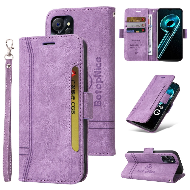 BETOPNICE Dual-side Buckle Leather Phone Case, For Realme 9i 5G, For Realme 8i, For vivo Y77 5G Global, For vivo Y02s / Y16 4G, For vivo Y75 4G / V23e 4G/5G, For vivo Y35 4G / Y22s / Y22, For vivo V25 / V25e 4G Global