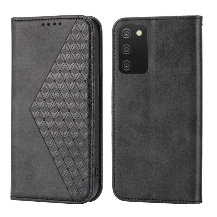 Cubic Grid Calf Texture Magnetic Closure Leather Phone Case, For Nothing Phone 1, For Xiaomi Redmi Note 11S 5G, For Xiaomi Redmi Note 11S Global, For Xiaomi Redmi Note 11 Pro 4G, For Xiaomi Redmi 10C 4G, For Xiaomi Redmi 10A, For Xiaomi Redmi Note 11 P...
