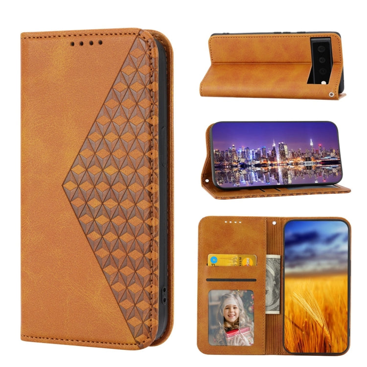Cubic Grid Calf Texture Magnetic Closure Leather Phone Case, For Nothing Phone 1, For Xiaomi Redmi Note 11S 5G, For Xiaomi Redmi Note 11S Global, For Xiaomi Redmi Note 11 Pro 4G, For Xiaomi Redmi 10C 4G, For Xiaomi Redmi 10A, For Xiaomi Redmi Note 11 P...