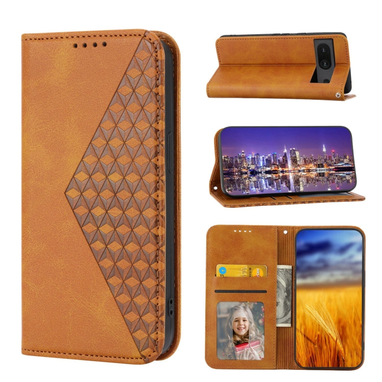 Cubic Grid Calf Texture Magnetic Closure Leather Phone Case, For Nothing Phone 1, For Xiaomi Redmi Note 11S 5G, For Xiaomi Redmi Note 11S Global, For Xiaomi Redmi Note 11 Pro 4G, For Xiaomi Redmi 10C 4G, For Xiaomi Redmi 10A, For Xiaomi Redmi Note 11 P...