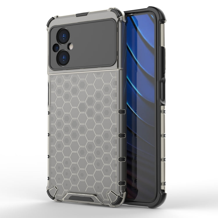 Shockproof Honeycomb PC + TPU Phone Case, For Xiaomi Poco M5 4G India