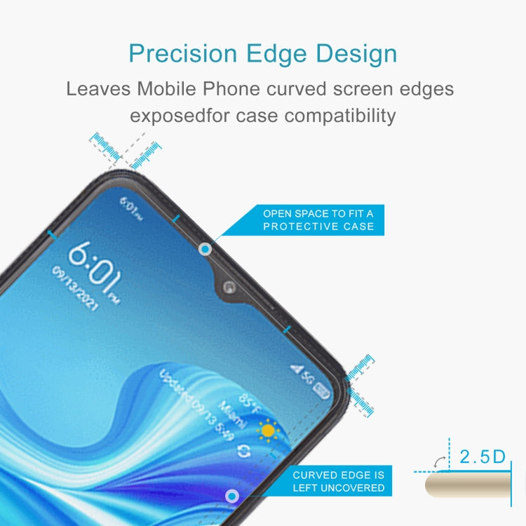 50pcs 0.26mm 9H 2.5D Tempered Glass Film, For TCL 4X 5G (50 PCS), For Samsung Galaxy A14 5G / 4G (50 PCS), For Sharp Aquos Sense6s (50 PCS)