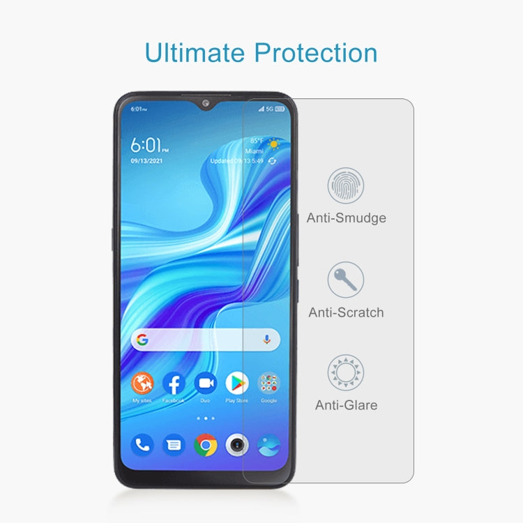 50pcs 0.26mm 9H 2.5D Tempered Glass Film, For TCL 4X 5G (50 PCS), For Samsung Galaxy A14 5G / 4G (50 PCS), For Sharp Aquos Sense6s (50 PCS)