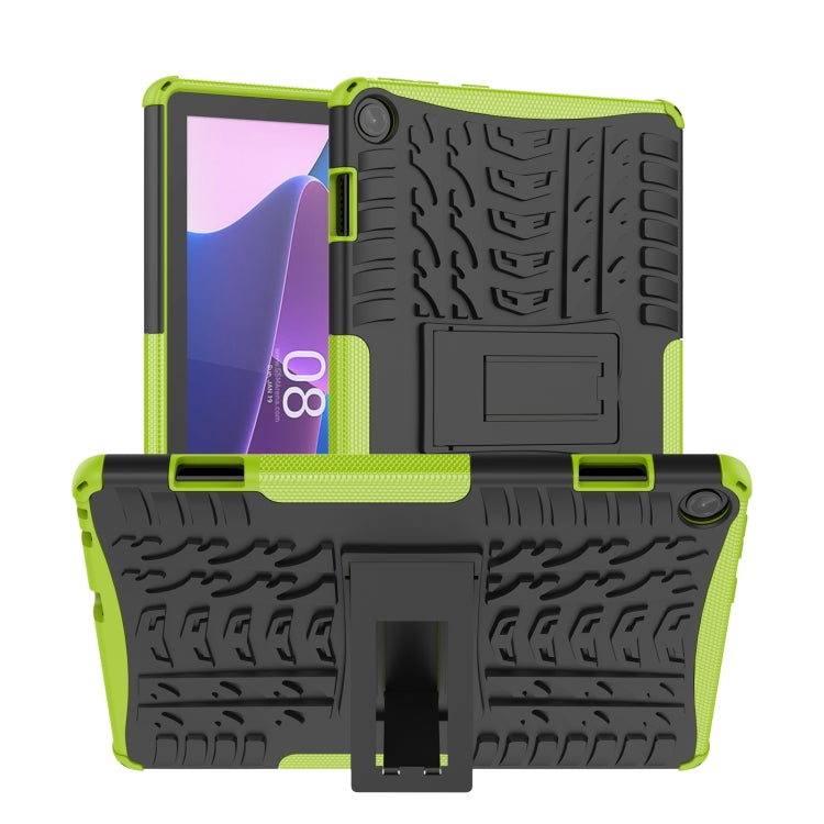Tire Texture TPU + PC Tablet Case with Holder, For Lenovo Tab M10 3rd Gen