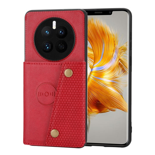 Double Buckle Magnetic Phone Case, For Huawei Mate 50, For Huawei Mate 50 Pro, For Huawei nova 10, For Huawei nova 10 Pro, For OPPO A97 5G, For vivo V25 5G / X80 Lite, For vivo Y55 4G, For vivo Y16, For vivo Y35, For Xiaomi Redmi K50 Ultra / 12T / 12 P...
