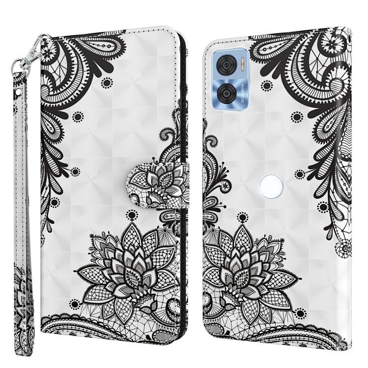 3D Painting Pattern TPU + PU Phone Case, For Motorola Moto E22 / Moto E22i, For Realme GT2 Pro, For Realme GT2 / GT Neo2 / GT Neo 3T, For Honor 50