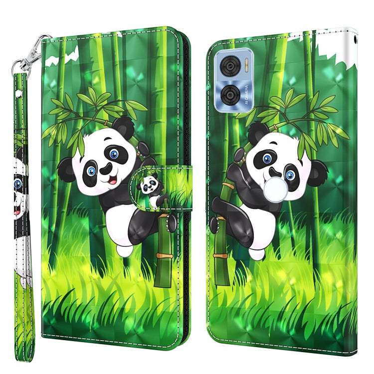 3D Painting Pattern TPU + PU Phone Case, For Motorola Moto E22 / Moto E22i, For Realme GT2 Pro, For Realme GT2 / GT Neo2 / GT Neo 3T, For Honor 50