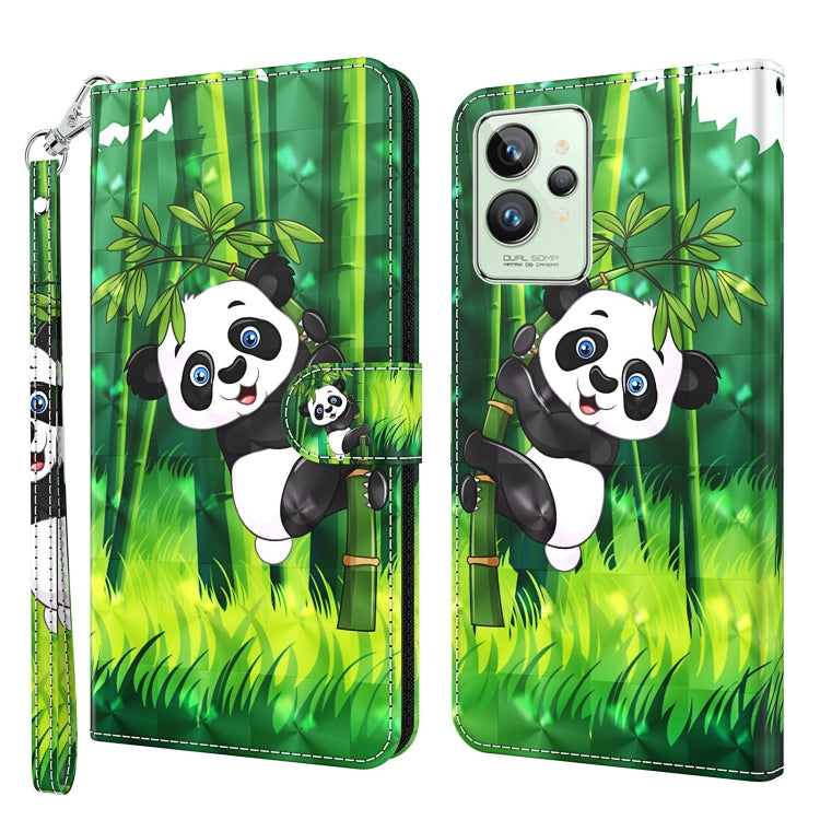 3D Painting Pattern TPU + PU Phone Case, For Motorola Moto E22 / Moto E22i, For Realme GT2 Pro, For Realme GT2 / GT Neo2 / GT Neo 3T, For Honor 50