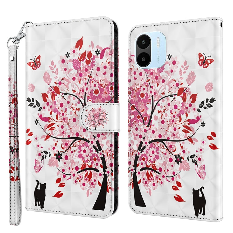 3D Painting Pattern TPU + PU Phone Case, For Honor X8 4G, For Samsung Galaxy A23E, For Xiaomi Redmi A1 2022, For Samsung Galaxy A04S / A13 / A13 5G
