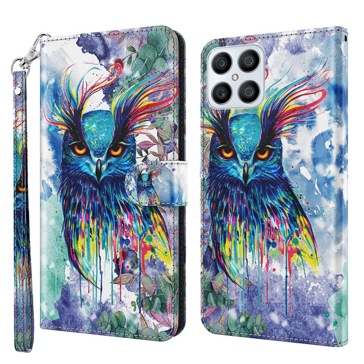3D Painting Pattern TPU + PU Phone Case, For Honor X8 4G, For Samsung Galaxy A23E, For Xiaomi Redmi A1 2022, For Samsung Galaxy A04S / A13 / A13 5G