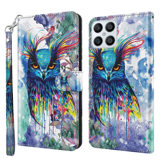3D Painting Pattern TPU + PU Phone Case, For Honor X8 4G, For Samsung Galaxy A23E, For Xiaomi Redmi A1 2022, For Samsung Galaxy A04S / A13 / A13 5G