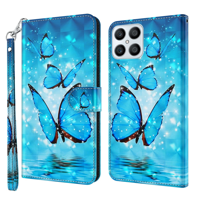 3D Painting Pattern TPU + PU Phone Case, For Honor X8 4G, For Samsung Galaxy A23E, For Xiaomi Redmi A1 2022, For Samsung Galaxy A04S / A13 / A13 5G