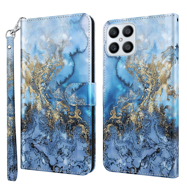 3D Painting Pattern TPU + PU Phone Case, For Honor X8 4G, For Samsung Galaxy A23E, For Xiaomi Redmi A1 2022, For Samsung Galaxy A04S / A13 / A13 5G