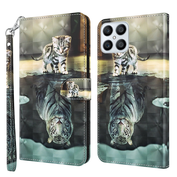 3D Painting Pattern TPU + PU Phone Case, For Honor X8 4G, For Samsung Galaxy A23E, For Xiaomi Redmi A1 2022, For Samsung Galaxy A04S / A13 / A13 5G
