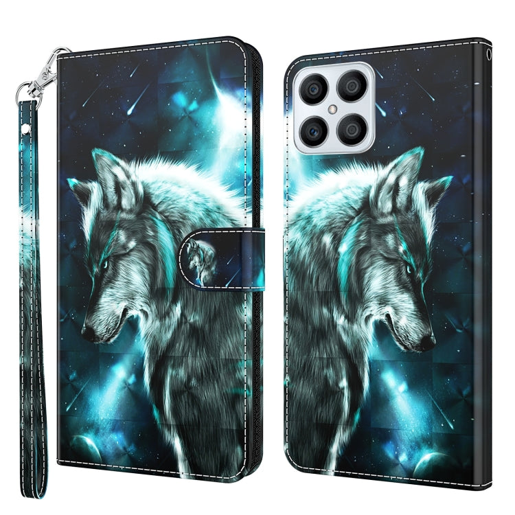 3D Painting Pattern TPU + PU Phone Case, For Honor X8 4G, For Samsung Galaxy A23E, For Xiaomi Redmi A1 2022, For Samsung Galaxy A04S / A13 / A13 5G