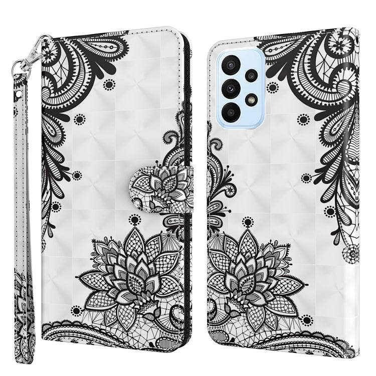 3D Painting Pattern TPU + PU Phone Case, For Honor X8 4G, For Samsung Galaxy A23E, For Xiaomi Redmi A1 2022, For Samsung Galaxy A04S / A13 / A13 5G