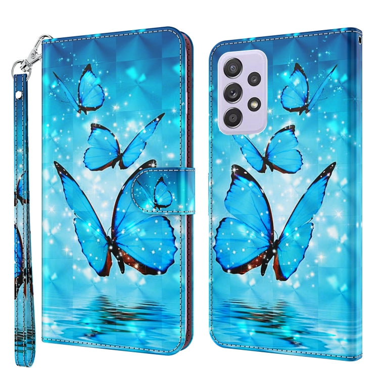 3D Painting Pattern TPU + PU Phone Case, For Honor X8 4G, For Samsung Galaxy A23E, For Xiaomi Redmi A1 2022, For Samsung Galaxy A04S / A13 / A13 5G