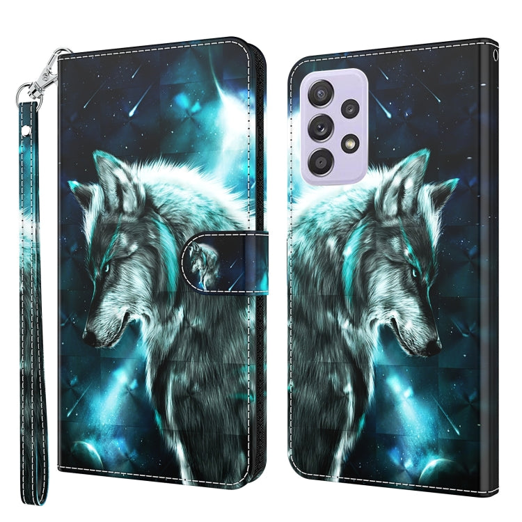 3D Painting Pattern TPU + PU Phone Case, For Honor X8 4G, For Samsung Galaxy A23E, For Xiaomi Redmi A1 2022, For Samsung Galaxy A04S / A13 / A13 5G
