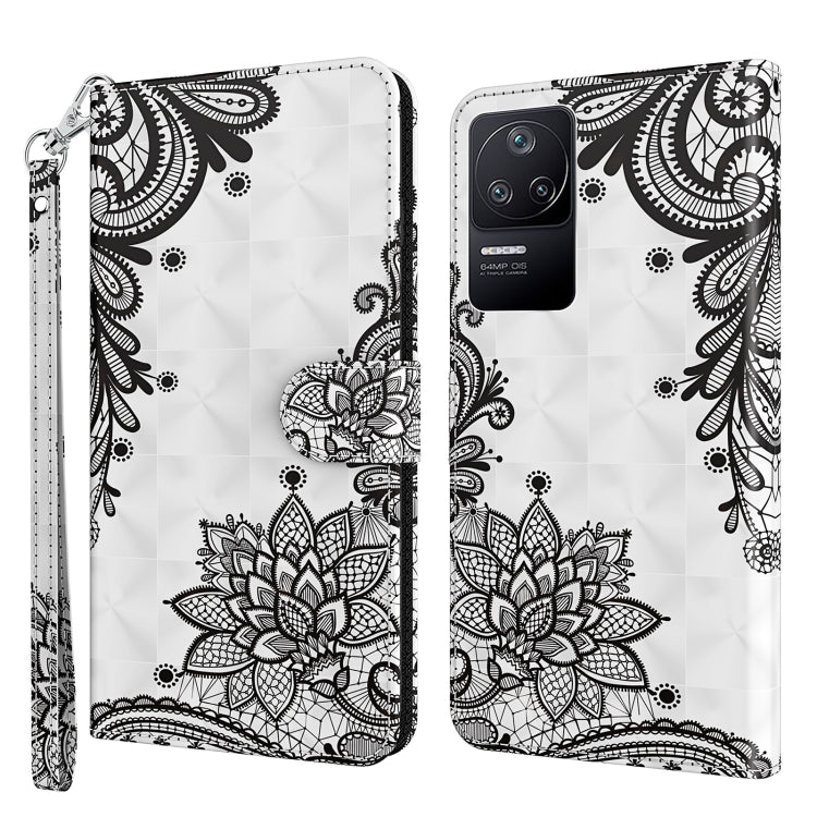 3D Painting Pattern TPU + PU Phone Case, For Xiaomi Poco F4, For Xiaomi Poco F4 GT, For Xiaomi Poco M5, For Xiaomi Poco M5S/Redmi Note 10/Note 10S