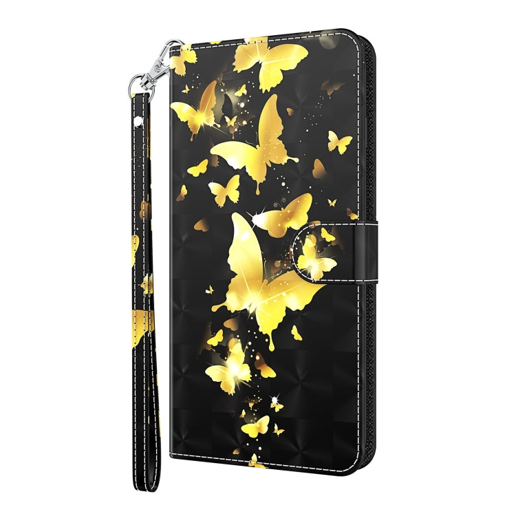 3D Painting Pattern TPU + PU Phone Case, For Xiaomi Poco F4, For Xiaomi Poco F4 GT, For Xiaomi Poco M5, For Xiaomi Poco M5S/Redmi Note 10/Note 10S