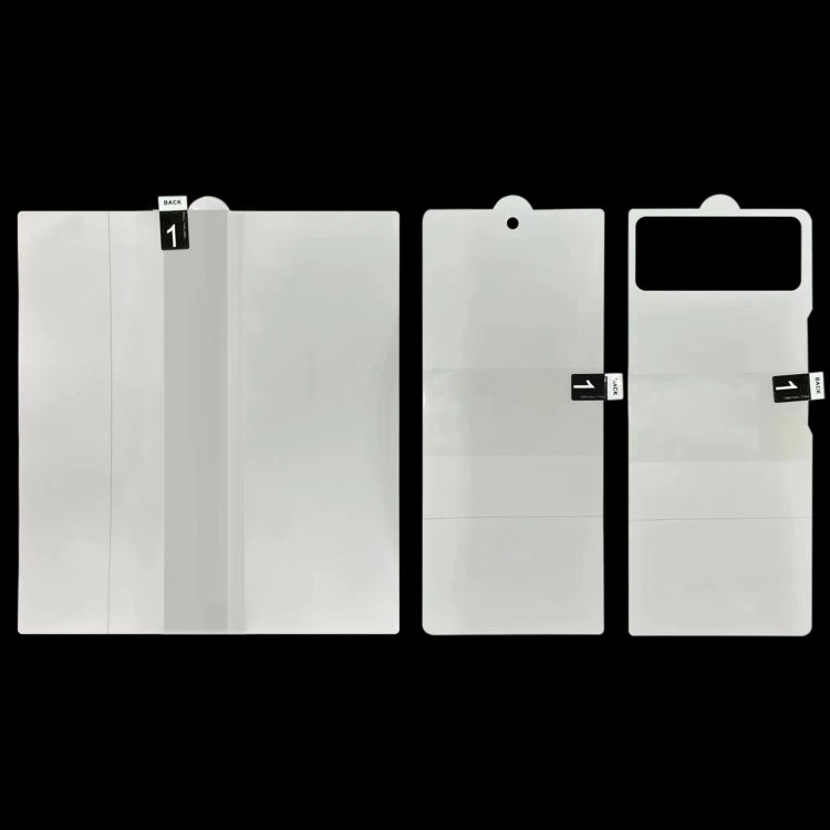 3 in 1 Full Screen Protector Explosion-proof Front+Big+Back Screen Hydrogel Film, For Xiaomi Mix Fold 2