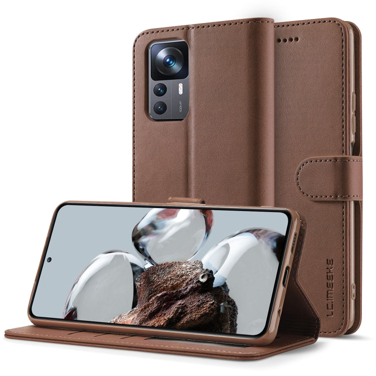 LC.IMEEKE Calf Texture Leather Phone Case, For Samsung Galaxy A23e, For Xiaomi 12T / 12T Pro, For Xiaomi Redmi 9C