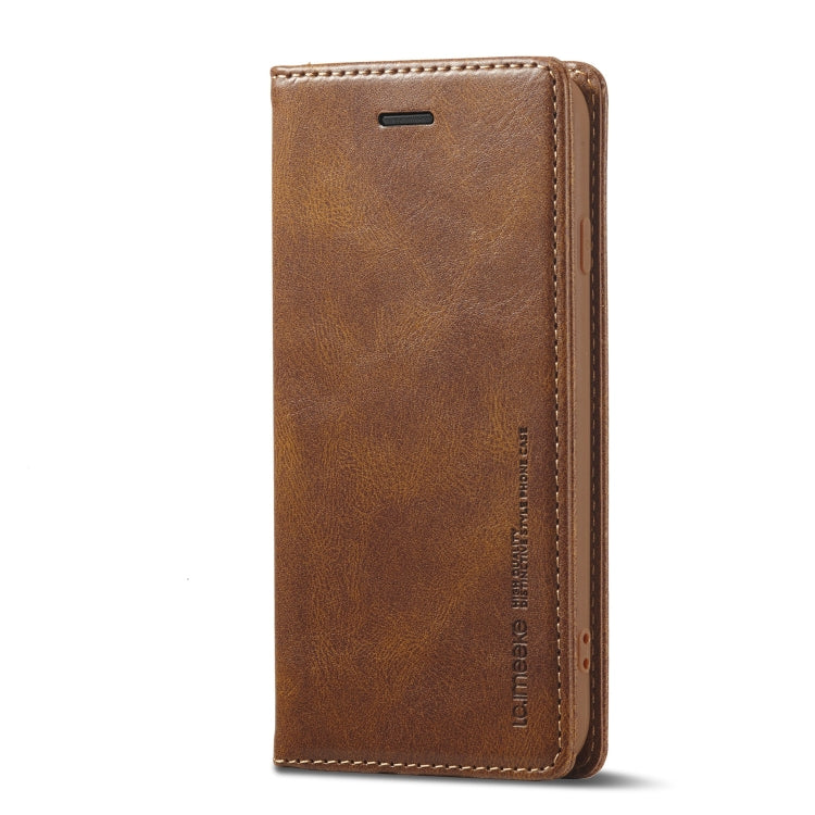 LC.IMEEKE RFID Anti-theft Leather Phone Case, For iPhone SE 2022 / SE 2020 / 8 / 7, For iPhone XS Max, For iPhone XS / X, For iPhone XR, For iPhone 8 Plus / 7 Plus, For Samsung Galaxy S21 5G, For Samsung Galaxy S21+ 5G