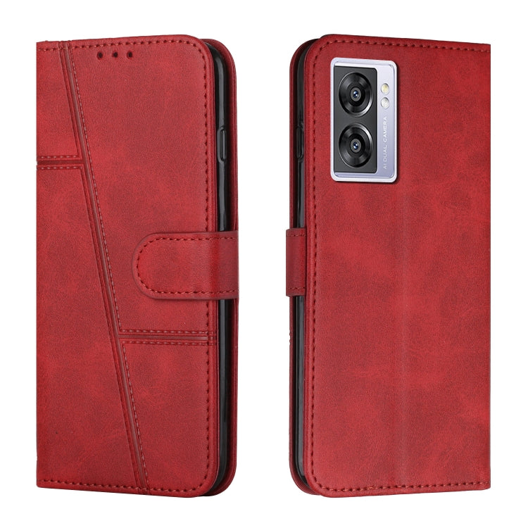 Stitching Calf Texture Buckle Leather Phone Case, For OPPO A57 5G/Realme V23/A77 5G, For Realme C30 4G, For OPPO Reno8 5G/Reno8 5G Global, For OPPO Reno8 Pro+ 5G/Reno8 Pro 5G Global, For vivo Y35 4G/Y22s/Y22, For Xiaomi Redmi A1                        ...
