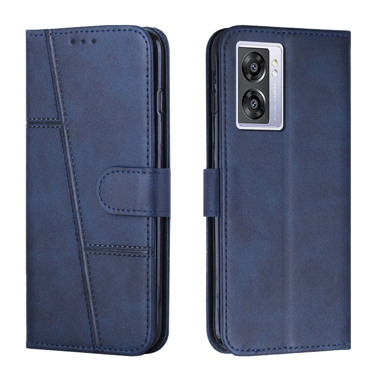 Stitching Calf Texture Buckle Leather Phone Case, For OPPO A57 5G/Realme V23/A77 5G, For Realme C30 4G, For OPPO Reno8 5G/Reno8 5G Global, For OPPO Reno8 Pro+ 5G/Reno8 Pro 5G Global, For vivo Y35 4G/Y22s/Y22, For Xiaomi Redmi A1                        ...