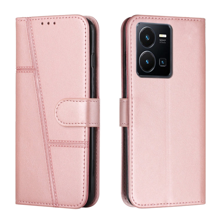Stitching Calf Texture Buckle Leather Phone Case, For OPPO A57 5G/Realme V23/A77 5G, For Realme C30 4G, For OPPO Reno8 5G/Reno8 5G Global, For OPPO Reno8 Pro+ 5G/Reno8 Pro 5G Global, For vivo Y35 4G/Y22s/Y22, For Xiaomi Redmi A1                        ...