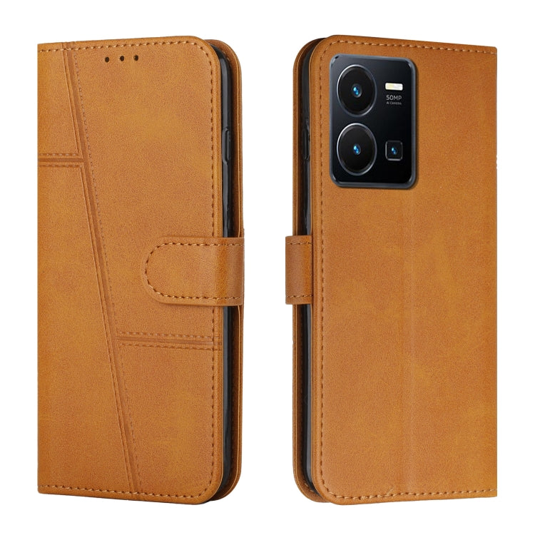 Stitching Calf Texture Buckle Leather Phone Case, For OPPO A57 5G/Realme V23/A77 5G, For Realme C30 4G, For OPPO Reno8 5G/Reno8 5G Global, For OPPO Reno8 Pro+ 5G/Reno8 Pro 5G Global, For vivo Y35 4G/Y22s/Y22, For Xiaomi Redmi A1                        ...