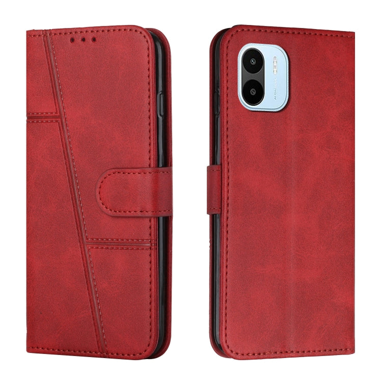 Stitching Calf Texture Buckle Leather Phone Case, For OPPO A57 5G/Realme V23/A77 5G, For Realme C30 4G, For OPPO Reno8 5G/Reno8 5G Global, For OPPO Reno8 Pro+ 5G/Reno8 Pro 5G Global, For vivo Y35 4G/Y22s/Y22, For Xiaomi Redmi A1                        ...