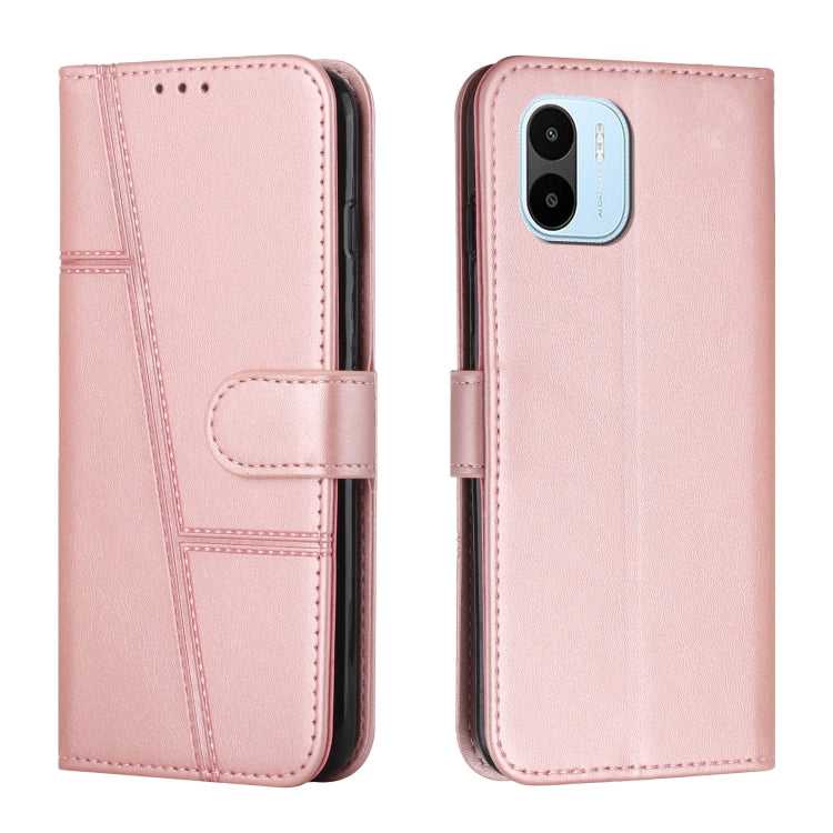 Stitching Calf Texture Buckle Leather Phone Case, For OPPO A57 5G/Realme V23/A77 5G, For Realme C30 4G, For OPPO Reno8 5G/Reno8 5G Global, For OPPO Reno8 Pro+ 5G/Reno8 Pro 5G Global, For vivo Y35 4G/Y22s/Y22, For Xiaomi Redmi A1                        ...