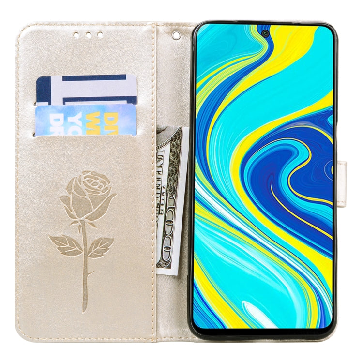 Rose Embossed Horizontal Flip PU Leather Case with Holder & Card Slots & Wallet, For Xiaomi Redmi Note 9 Pro, For Huawei P40, For Huawei P40 Lite, For Galaxy M31, For Galaxy A01