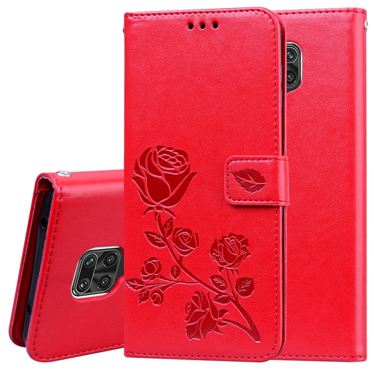 Rose Embossed Horizontal Flip PU Leather Case with Holder & Card Slots & Wallet, For Xiaomi Redmi Note 9 Pro, For Huawei P40, For Huawei P40 Lite, For Galaxy M31, For Galaxy A01